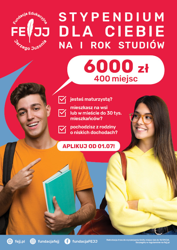 Fundacja Edukacyjna Jerzego Juzonia - plakat