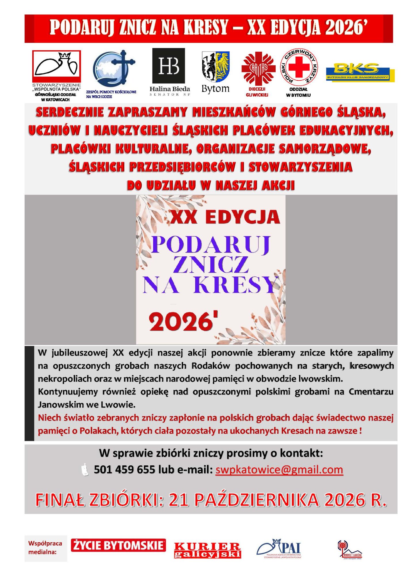 Podaruj znicz na kresy Podaruj znicz na kresy
